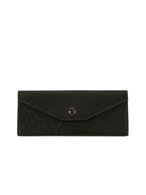 

Da Milano Olive Green Textured Genuine Leather Handcrafted Sunglasses Case