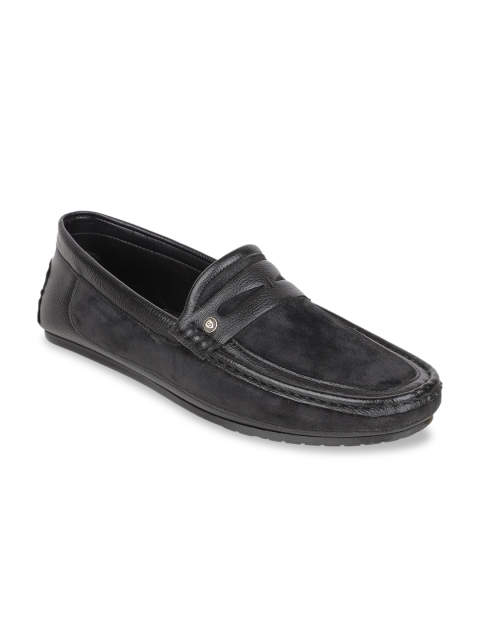

Carlton London Men Black Loafers