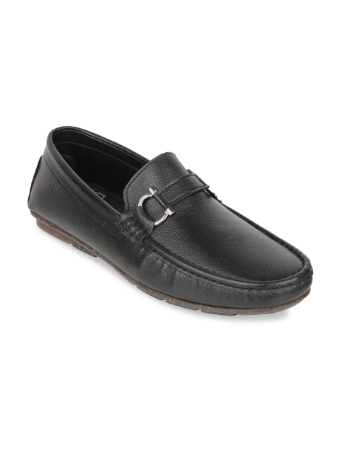 

Carlton London Men Black Loafers