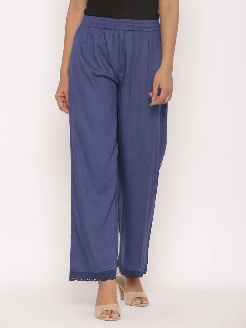 

Juniper Women Blue Palazzos