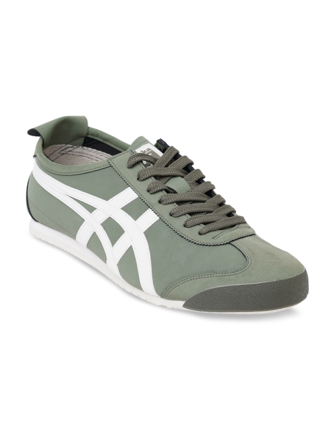 

Onitsuka Tiger Unisex Green Sneakers Mexico 66