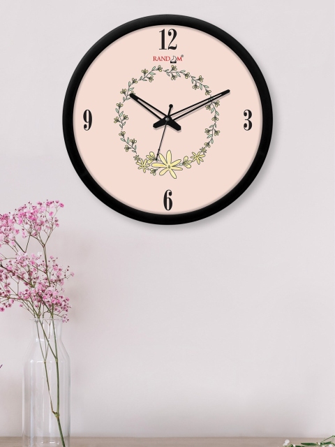 

RANDOM Pink Printed Contemporary Wall Clock