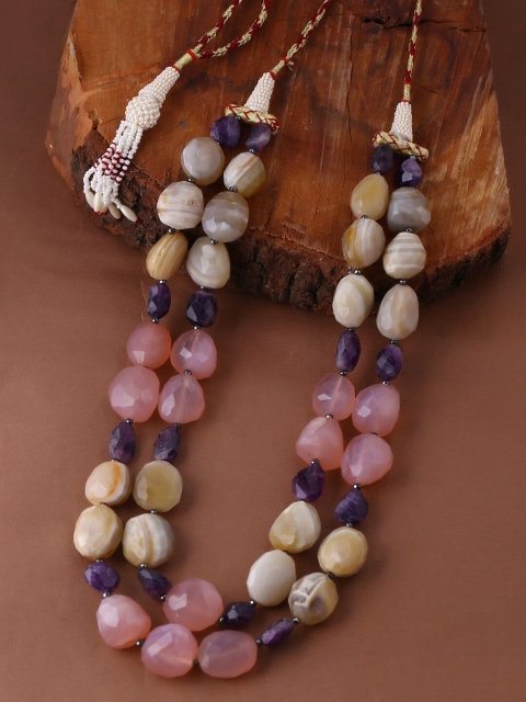 

Tistabene Multicoloured Beaded Layered Necklace, Multi