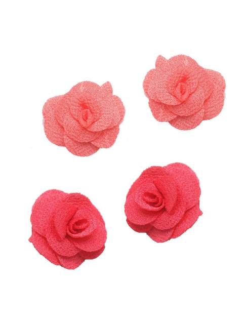 

Stoln Girls Red & Pink Set of 4 Bumpit Hair Pins