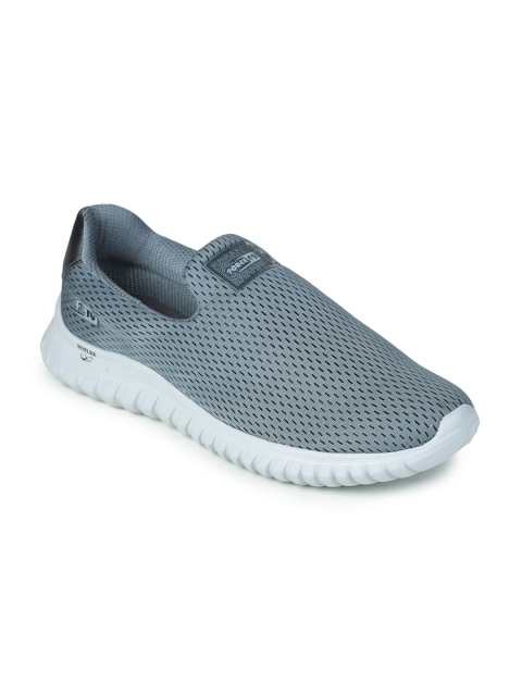

Liberty Men Grey Mesh Running Non-Marking Shoes