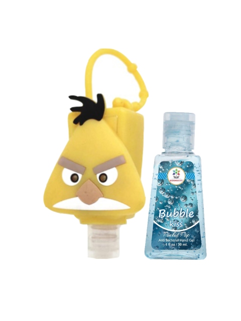 

BLOOMSBERRY Yellow & Blue Angry Bird Holder & Sanitizer