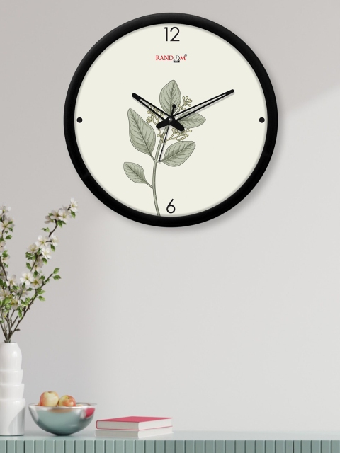 

RANDOM White & Black Printed 30 cm Analogue Contemporary Wall Clock
