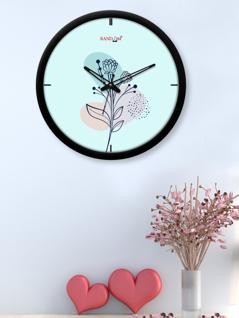 

RANDOM Blue Printed Contemporary Wall Clock