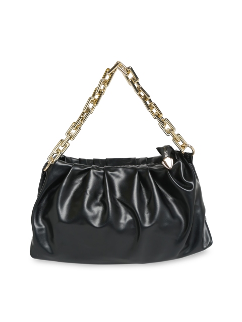 

Apsis Black Ruched Effect Handheld Bag