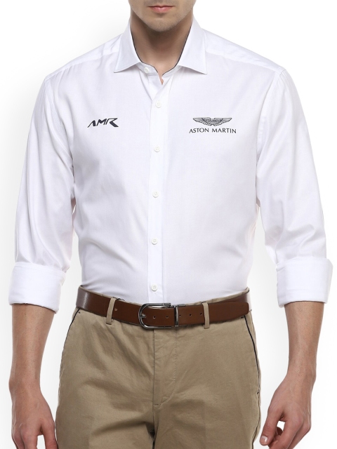 

HACKETT LONDON Men White Casual Shirt
