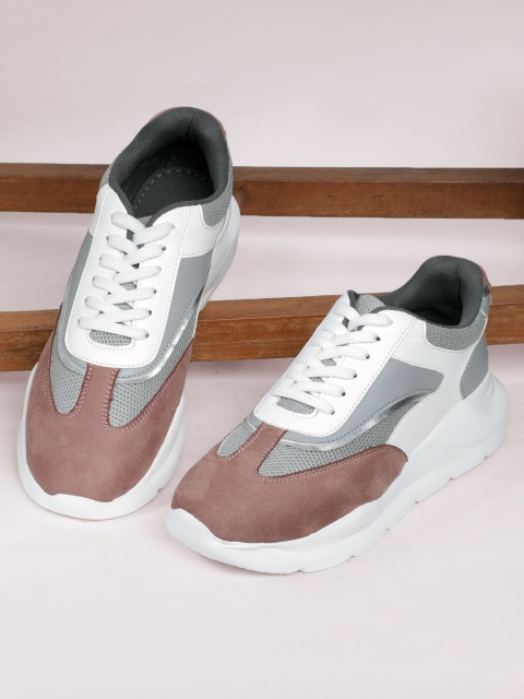 

shoexpress Women Taupe Walking Non-Marking Shoes