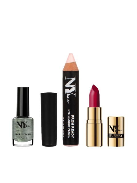 

NY Bae Women Set of 3 Makeup Combo 12g, Multi