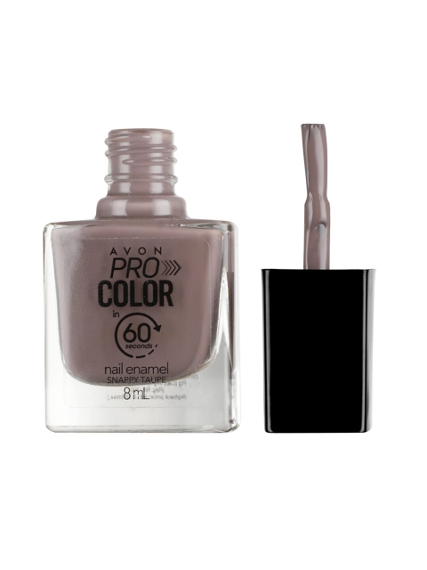 

Avon Grey Pro Color Nail Enamel Snappy Taupe 8ml