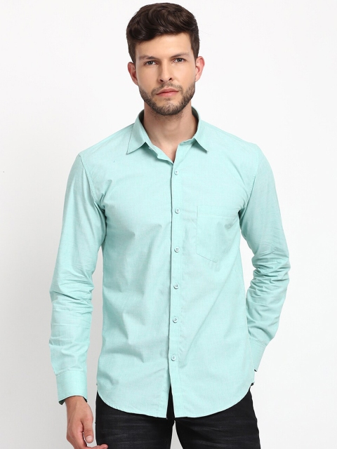 

V2 Value & Variety Men Green Casual Shirt