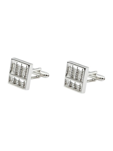 

The Tie Hub Silver-Toned Cufflink