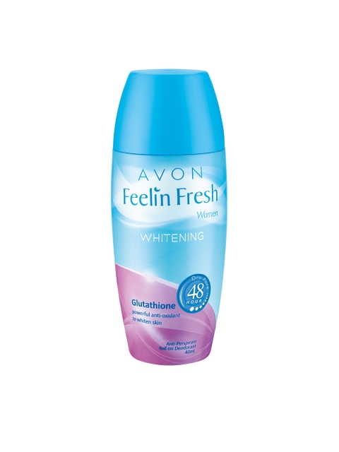 

Avon Women Feelin Fresh Glutathione Roll-On Deodorant 40gm, Blue