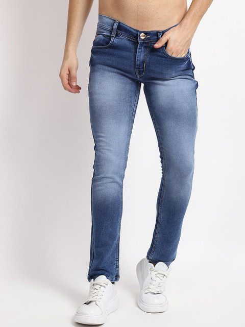 

V2 Value & Variety Men Blue Heavy Fade Jeans
