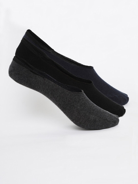 

Smarty Pants Women Pack Of 3 Solid Shoeliners, Black