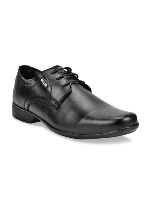 

Liberty Men Black Textured Formal Derbys