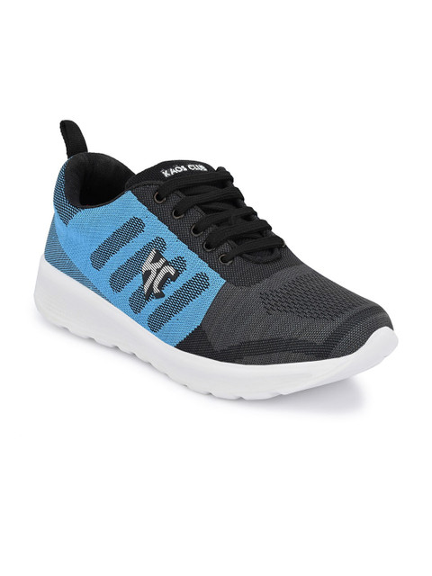 

Alberto Torresi Men Blue Woven Design Sneakers