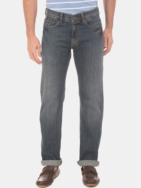 

Newport Men Blue Straight Fit Light Fade Jeans