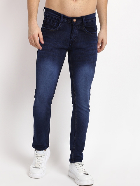 

V2 Value & Variety Men Blue Clean Look Mid Rise Light Fade Jeans