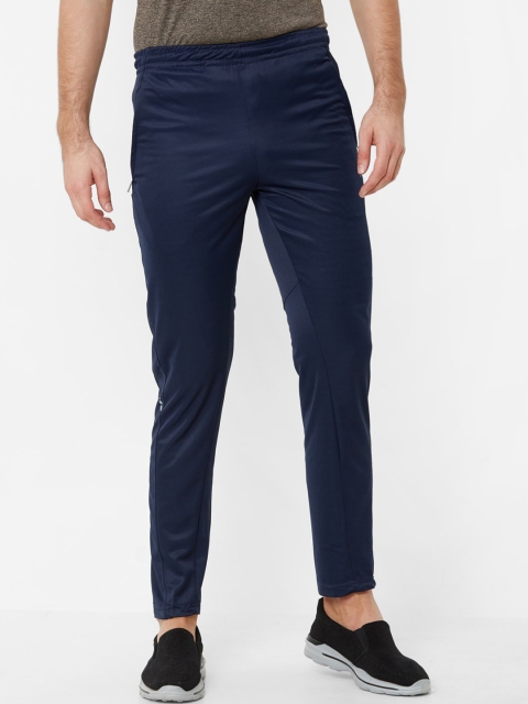 

Black Panther Men Navy Blue Solid Slim-Fit Acti-Fit Track Pants