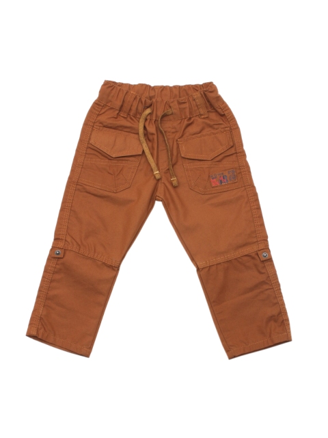 

Lil Lollipop Kids Brown Convertible Cargo Jeans