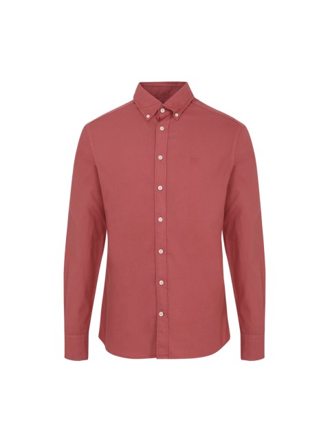

HACKETT LONDON Men Red Button-Down Collar Casual Shirt