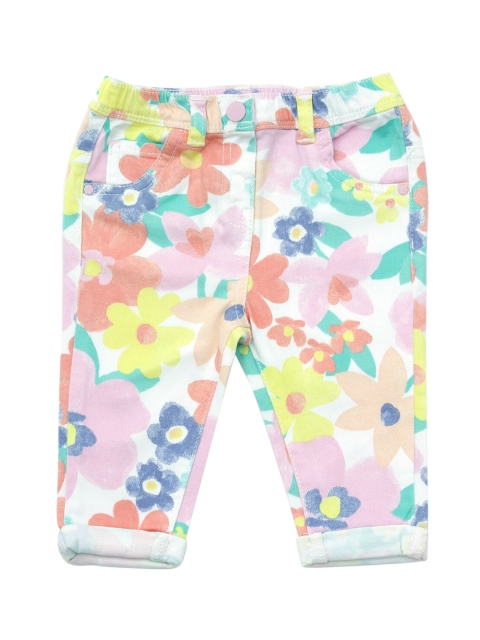 

Lil Lollipop Unisex Kids White Slash Knee Jeans