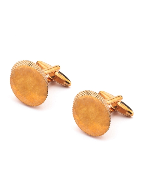 

The Tie Hub Gold-Toned Quirky Cufflink