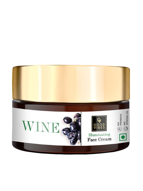 

Good Vibes Wine Illuminating Face Cream 50 g, Transparent