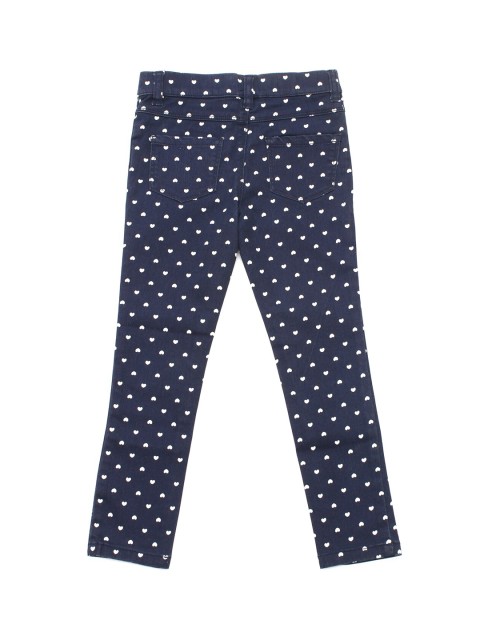 

Lil Lollipop Girls Blue Tapered Fit Highly Distressed Heavy Fade Jeans