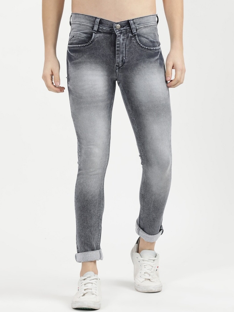 

V2 Value & Variety Men Grey Mid Rise Heavy Fade Jeans