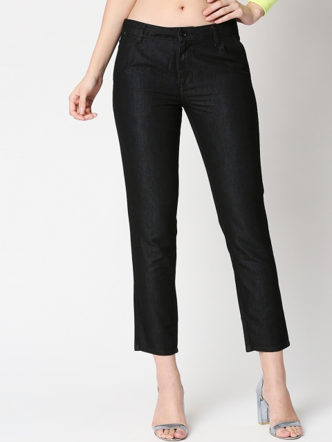 

High Star Women Black Slim Fit Clean Look Jeans
