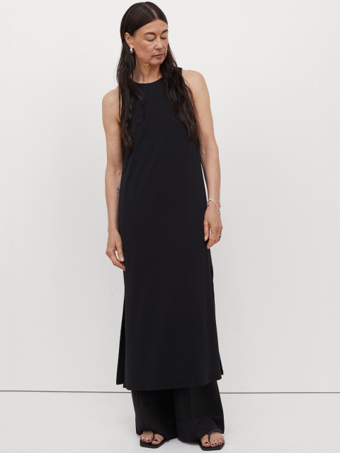 

H&M Women Black Jersey Dress
