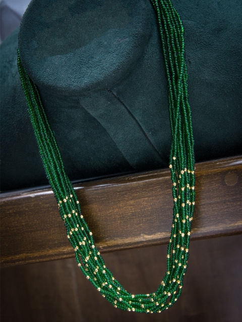 

Alankruthi Green Layered Chain
