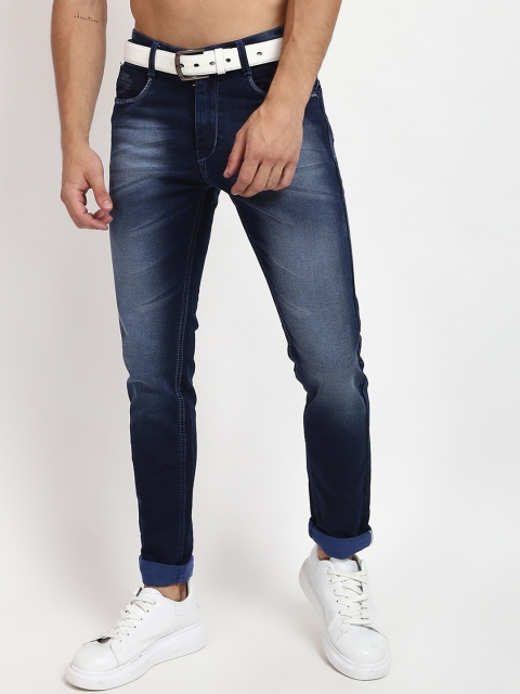 

V2 Value & Variety Men Blue Clean Look Heavy Fade Jeans