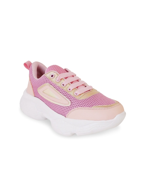 

SCENTRA Women Pink Mesh Walking Non-Marking Shoes