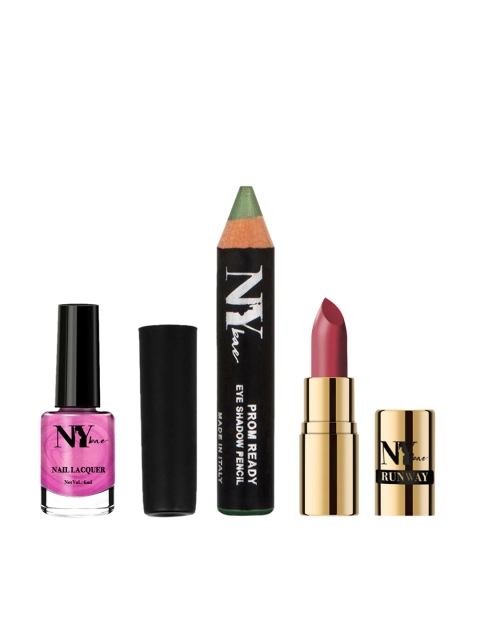 

NY Bae Set of 3 Makeup Kit, Multi