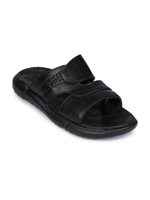 

Liberty Men Black Slip-On Flip Flops