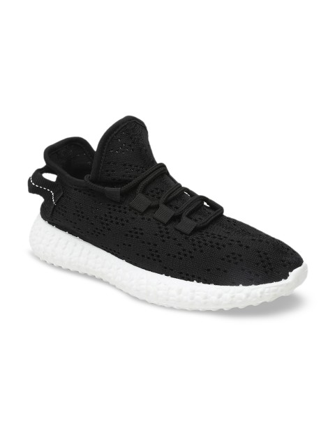 

VALIOSAA Women Black Perforations Sneakers