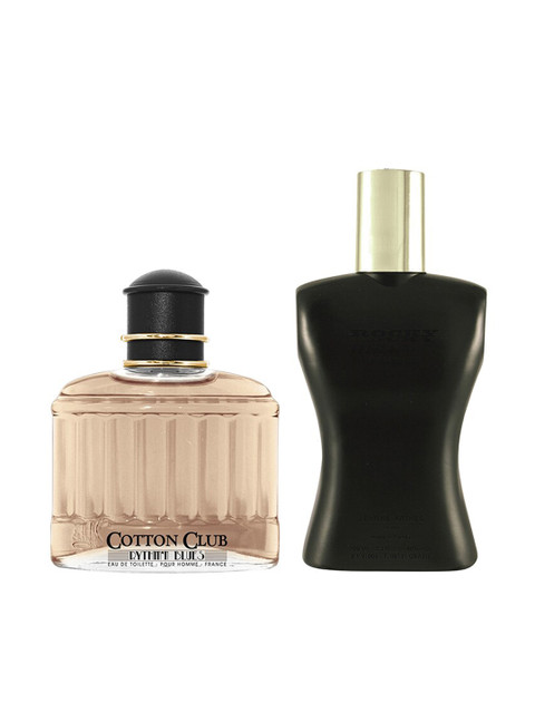 

Jeanne Arthes Set of 2 Men Rocky Homme Eau de Toilette, Transparent