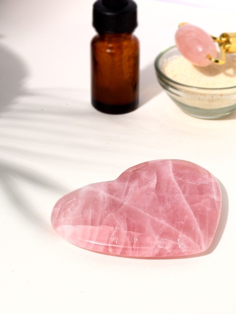 

SKINDUZED Pink Heart Shape Gua Sha