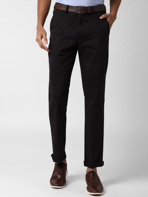

Peter England Men Brown Trousers