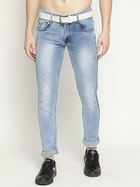 

V2 Value & Variety Men Blue Heavy Fade Jeans