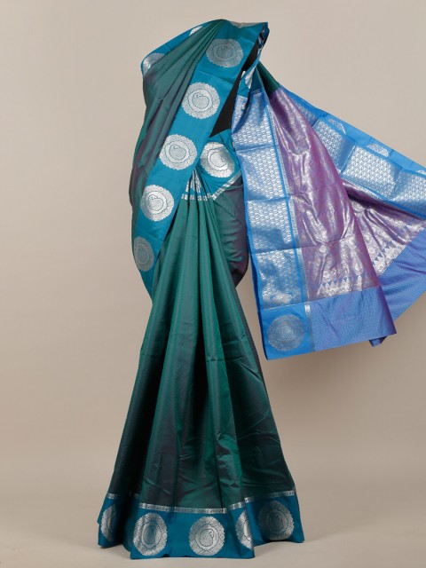 

Pothys Green & Blue Art Silk Saree