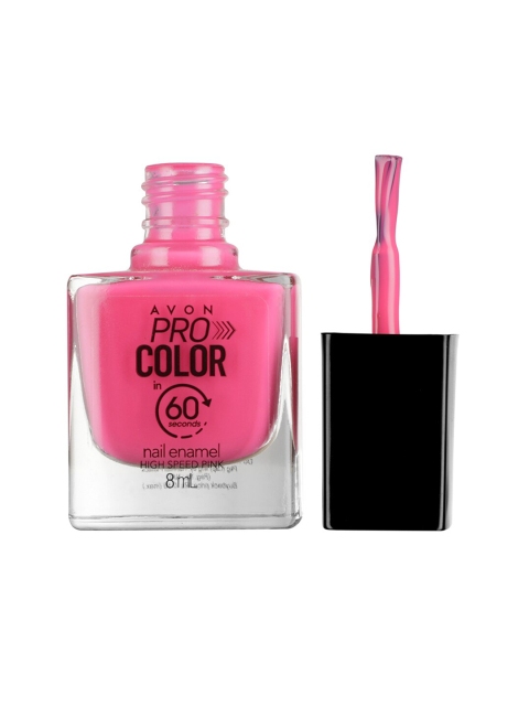 

Avon Women Pink Pro Color Nail Enamel High Speed Pink