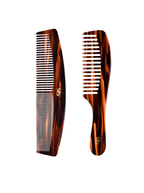 

LILY Set Of 2 Brown CA Handmade Combs