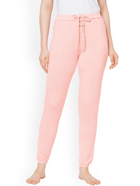 

Sweet Dreams Women Pink Cotton Lounge Pants